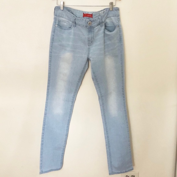 GUESS Los Angeles medium rise skinny jeans - Picture 1 of 8